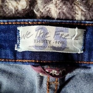 FREE PEOPLE CRVY skinny jeans sz 35